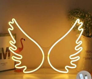 لوحة نيون WINGS
