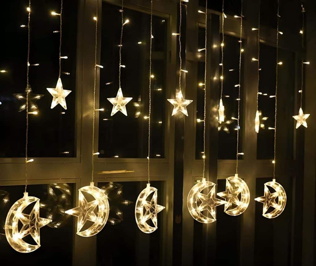 اضاءات رمضان لتزيين المنزل