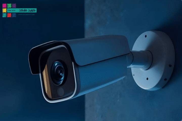 كاميرات مراقبة للمدخل والباب الرئيسي