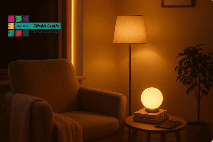 أنواع الإضاءة المنزلية