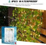 Decorative lighting with artificial plant leaves for decorating bedrooms and Ramadan gatherings