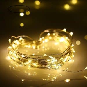 Decorative Fairy Lights with 50 LED bulbs for rooms and occasions