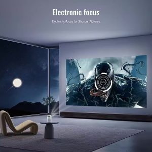 Android 13 projector with Auto Focus and HD image quality